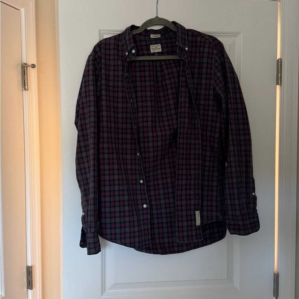 J Crew men’s collared shirt